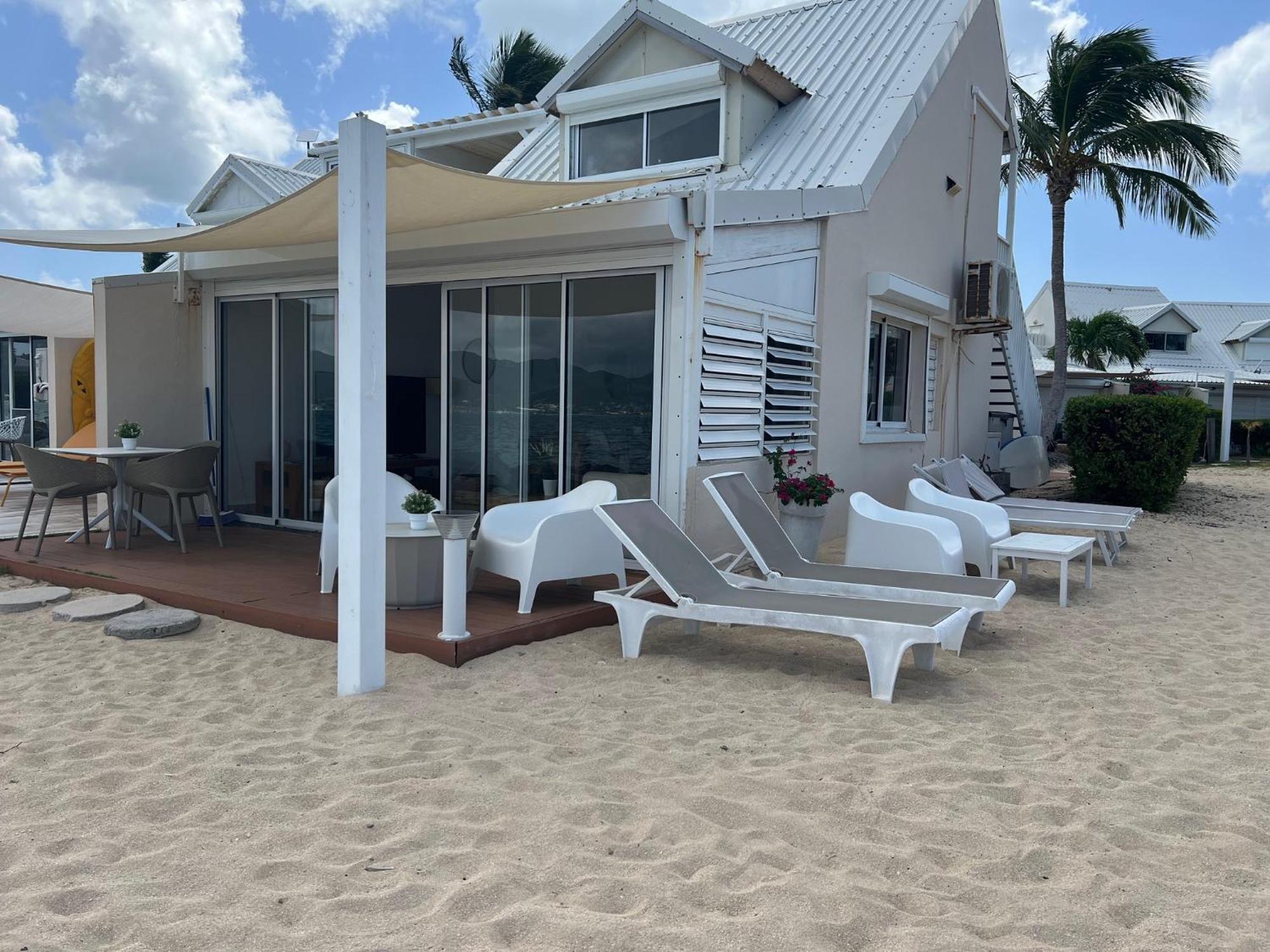 Sweet Home SXM Baie Nettlé Pieds dans l'eau Sandy Ground Extérieur photo